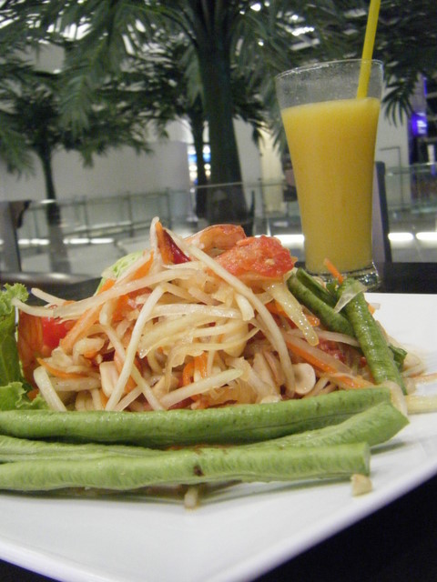 papaya sallad in bangkok