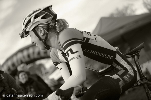 Lisa Norden efter CX SM 2013