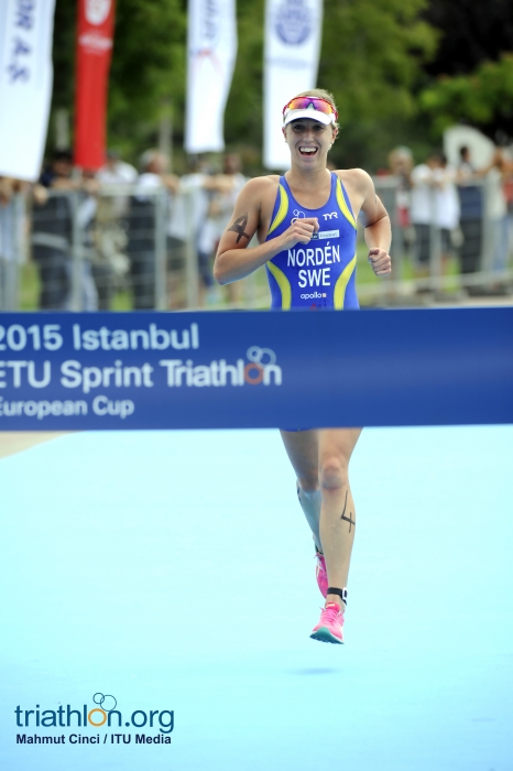 lisa norden wins Istanbul european cup