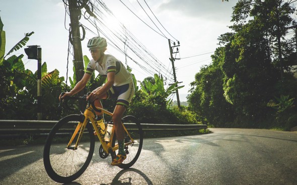 Lisa Norden bike Thanyapura