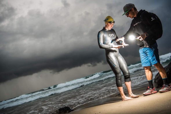 Lisa Norden och Calle Friberg Open Water Swim La Pared